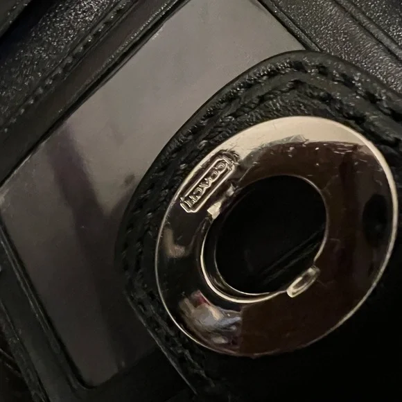 Coach Black Leather Wallet - Picture 6 of 7